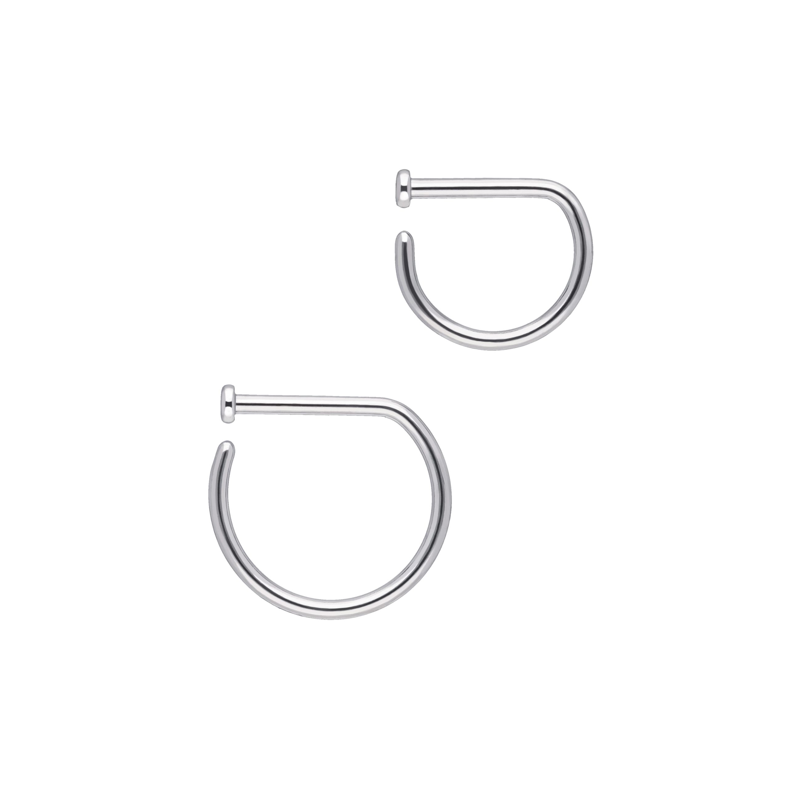 Open D-Ring implant grade titanium ASTM F-136 open d-ring