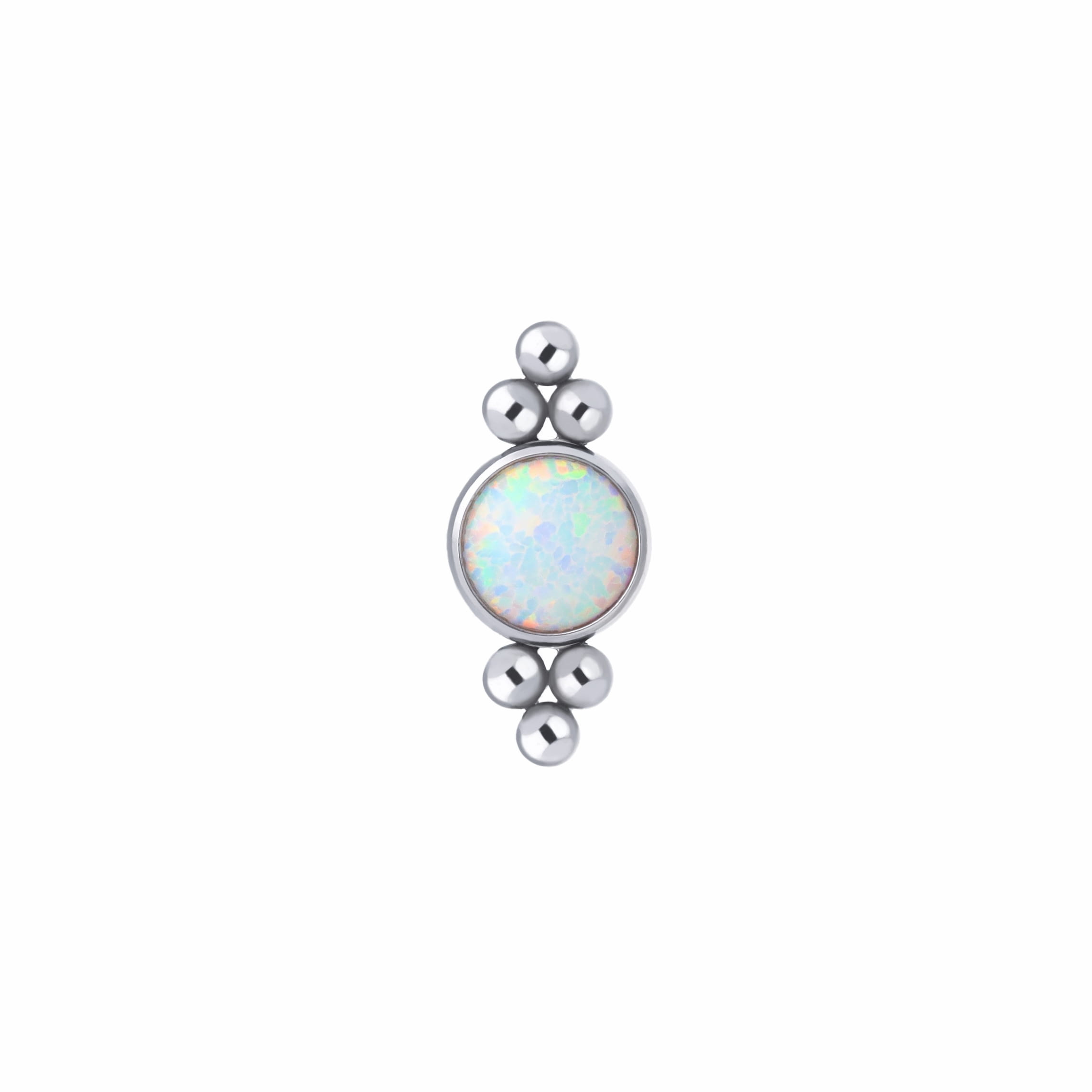 Opal Bowtie I implant grade titanium internally threaded top