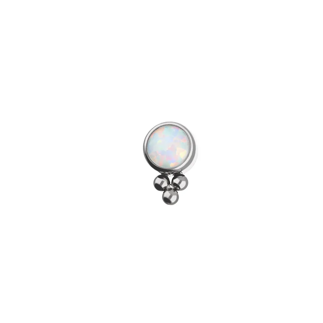Opal Venus implant grade titanium ASTM F-136 internally threaded top
