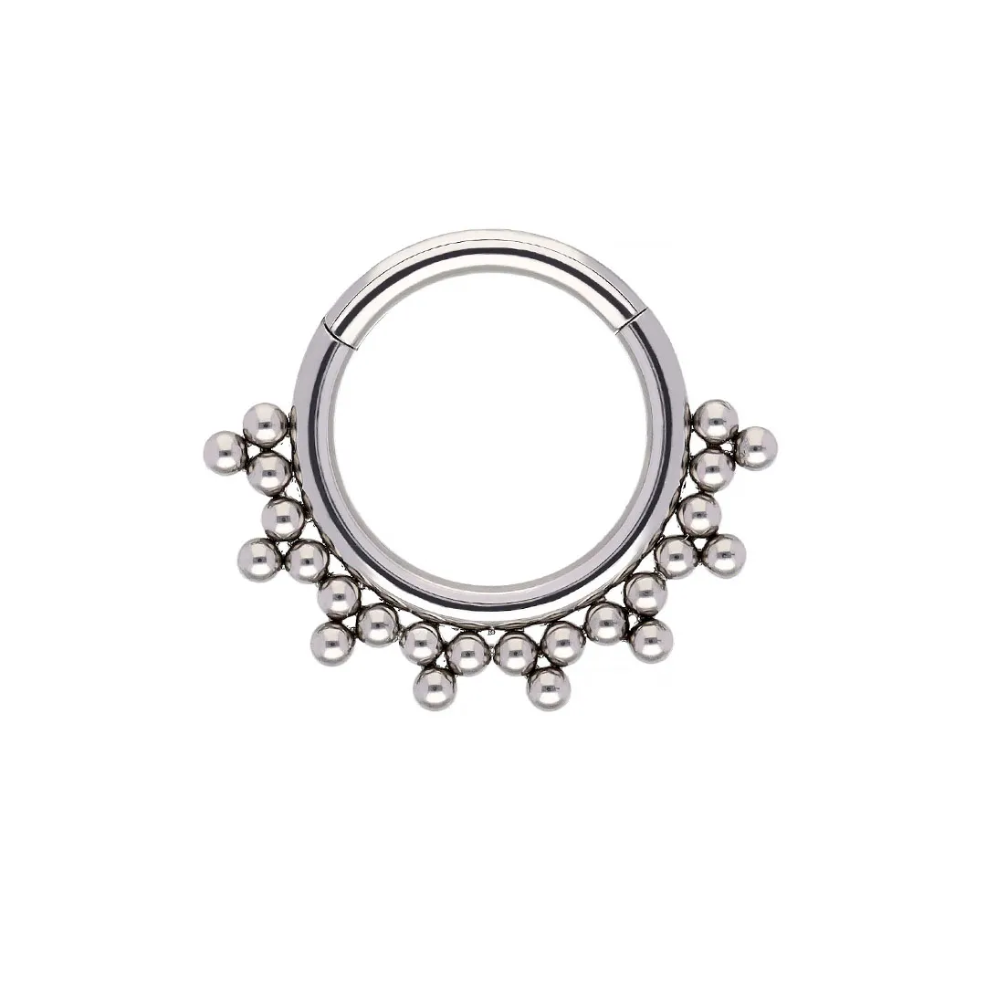Martina Ring implant grade titanium ASTM F-136 hinged ring