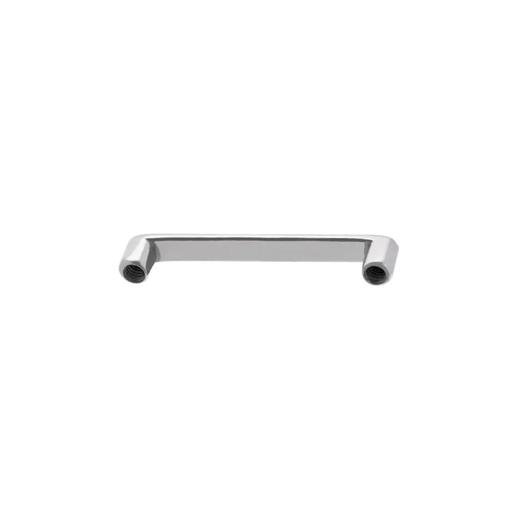 Surface implant grade titanium ASTM F-136 straight barbell