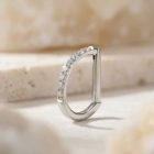 Betta Clicker D-Ring Half CZ - TRM10211_1