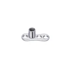 Microdermal Base implant grade titanium ASTM F-136 dermal top