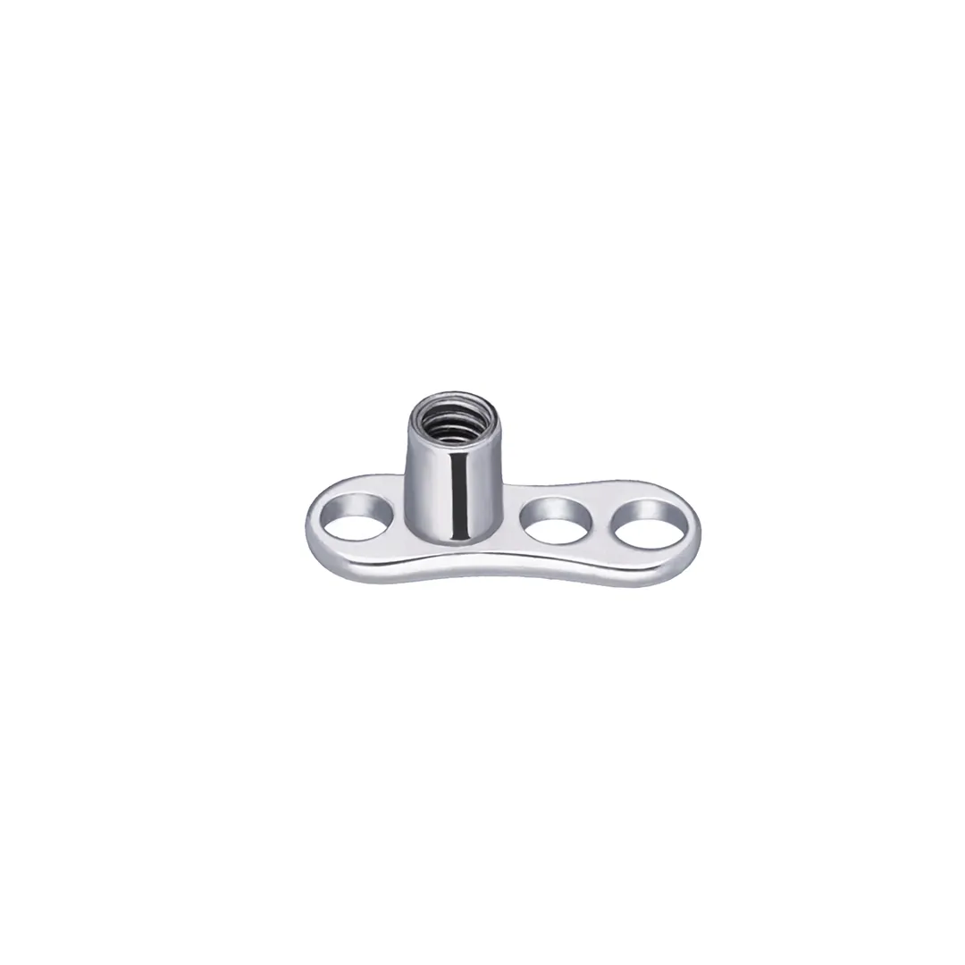 Microdermal Base implant grade titanium ASTM F-136 dermal top