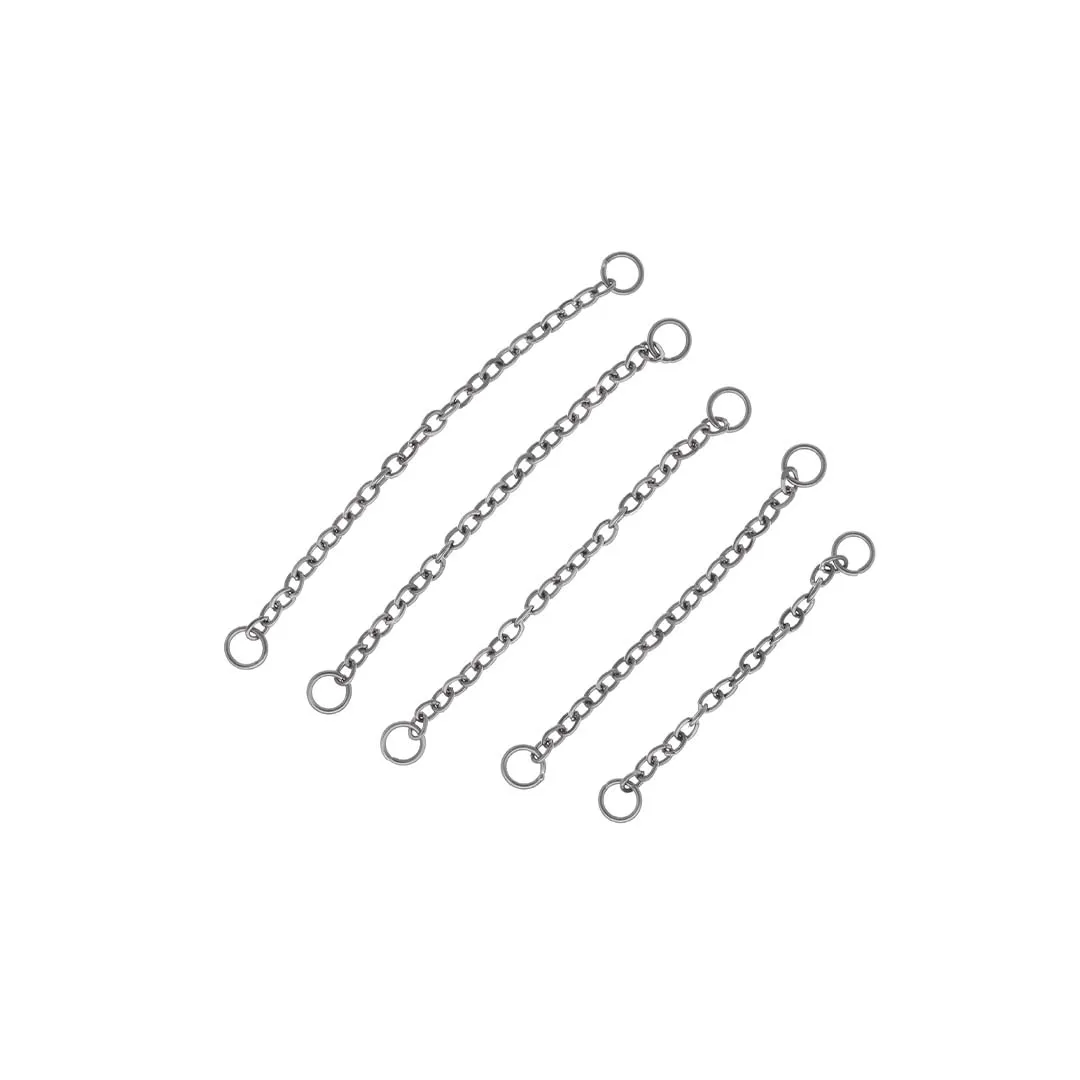Niobium Chains (Titanium Ring F136) implant grade titanium ASTM F-136 piercing chain