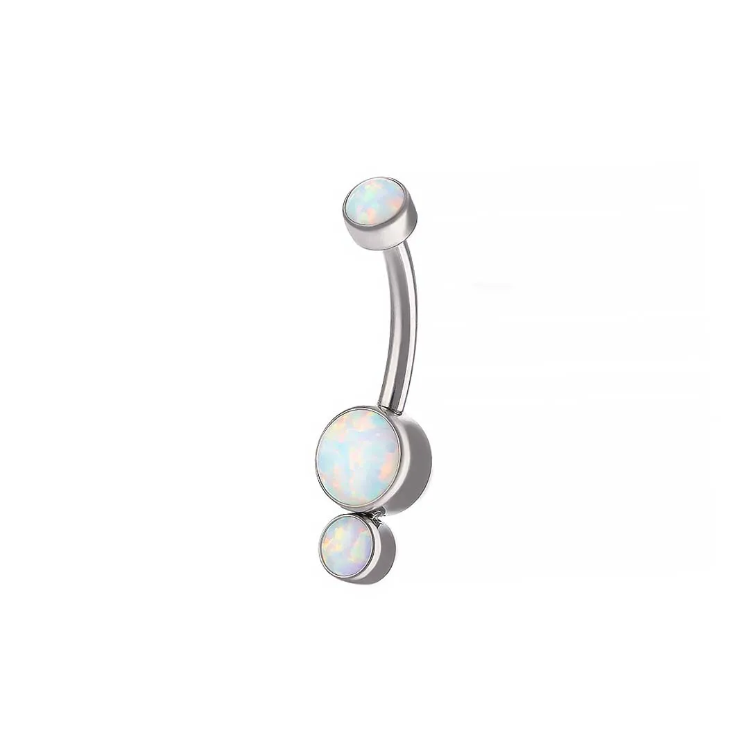 Annabelle implant grade titanium ASTM F-136 curved barbell for navel