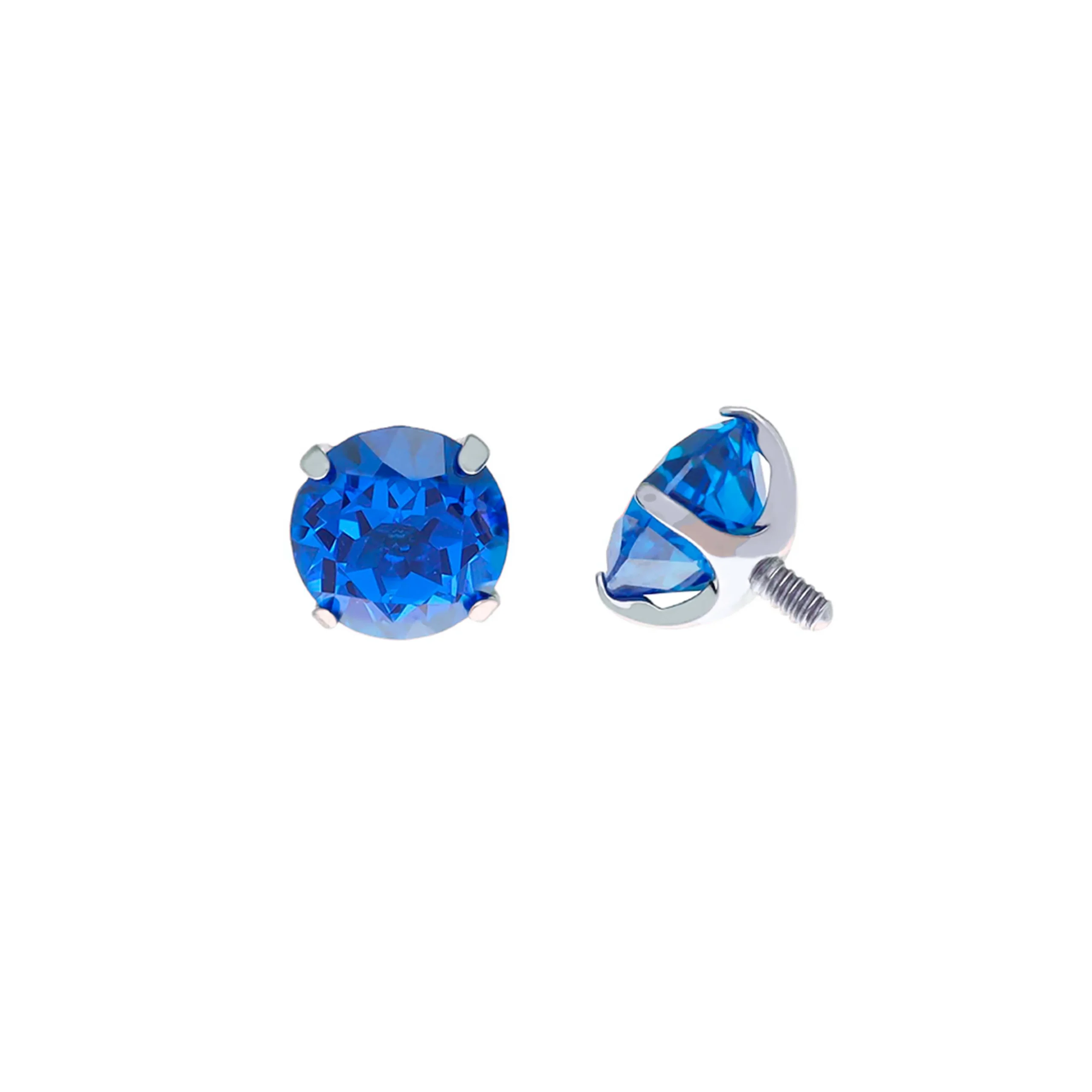 Prong Laboratory Sapphire implant grade titanium internally threaded top