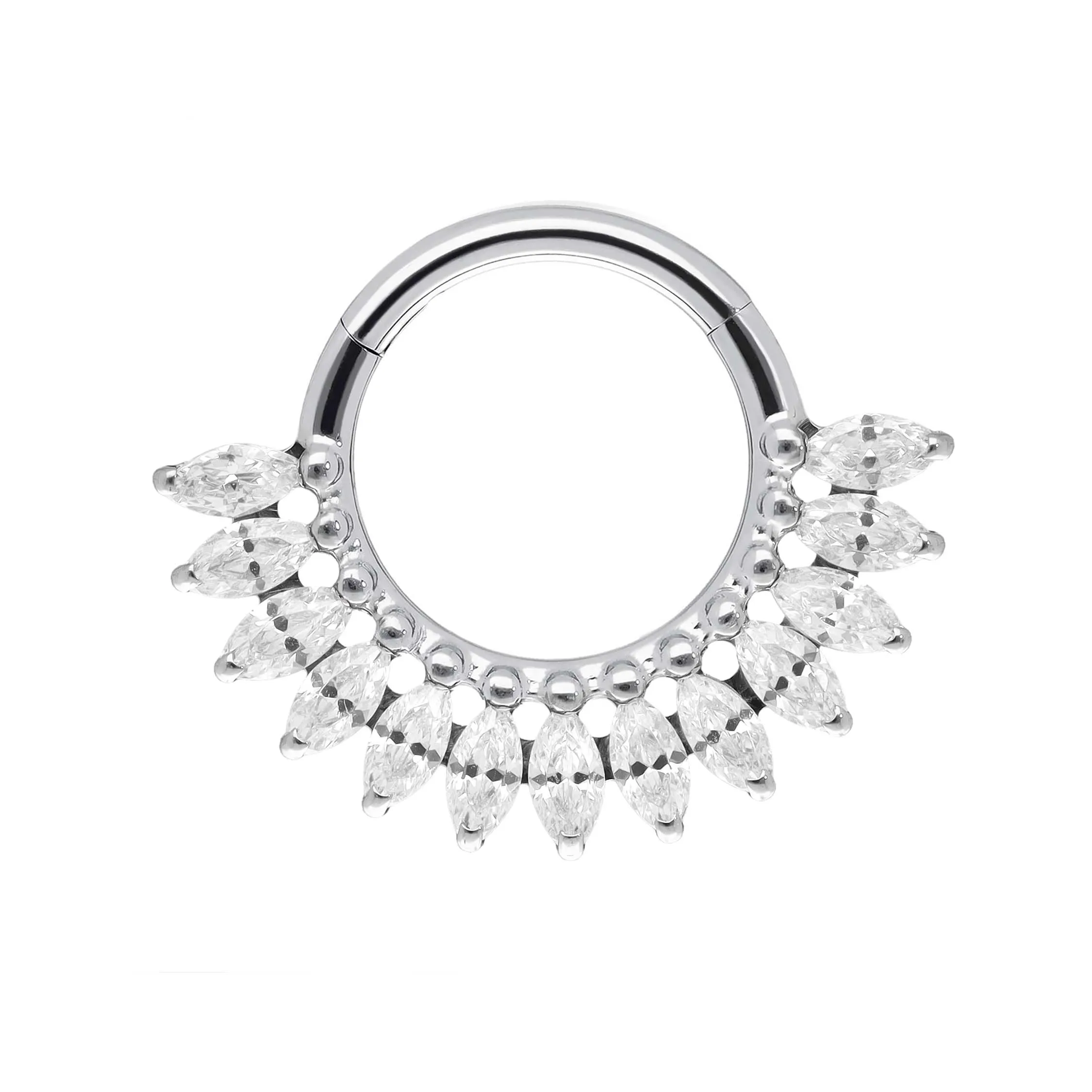 Maria implant grade titanium ASTM F-136 clicker ring