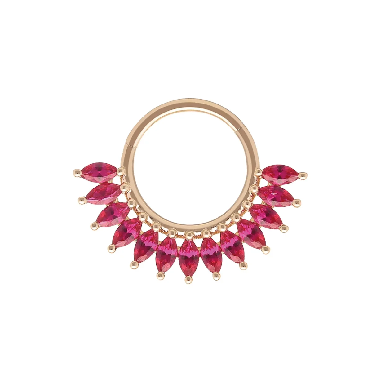 Inel de aur Ruby Clicker
