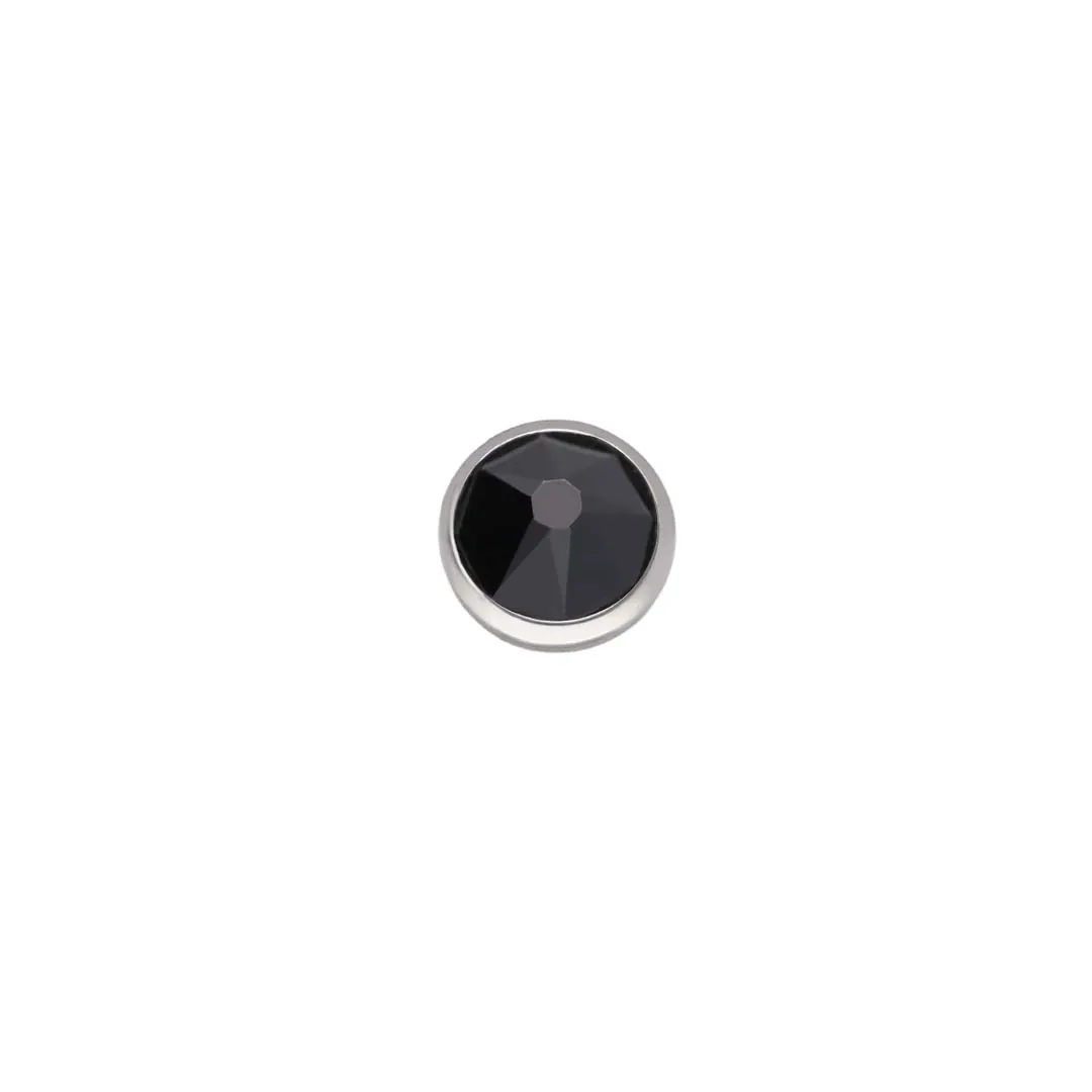 Dermal Top SW Crystal Jet titanium F-136 internally threaded dermal top