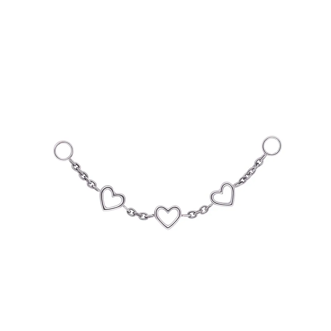 Amora Chain - Niobium implant grade titanium ASTM F-136 piercing chain