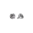 Prong 2.0 - Tourmalinated Quartz titanium F-136 prong set top