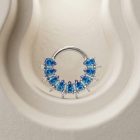 Anya – Topaz Blue CZ - 01
