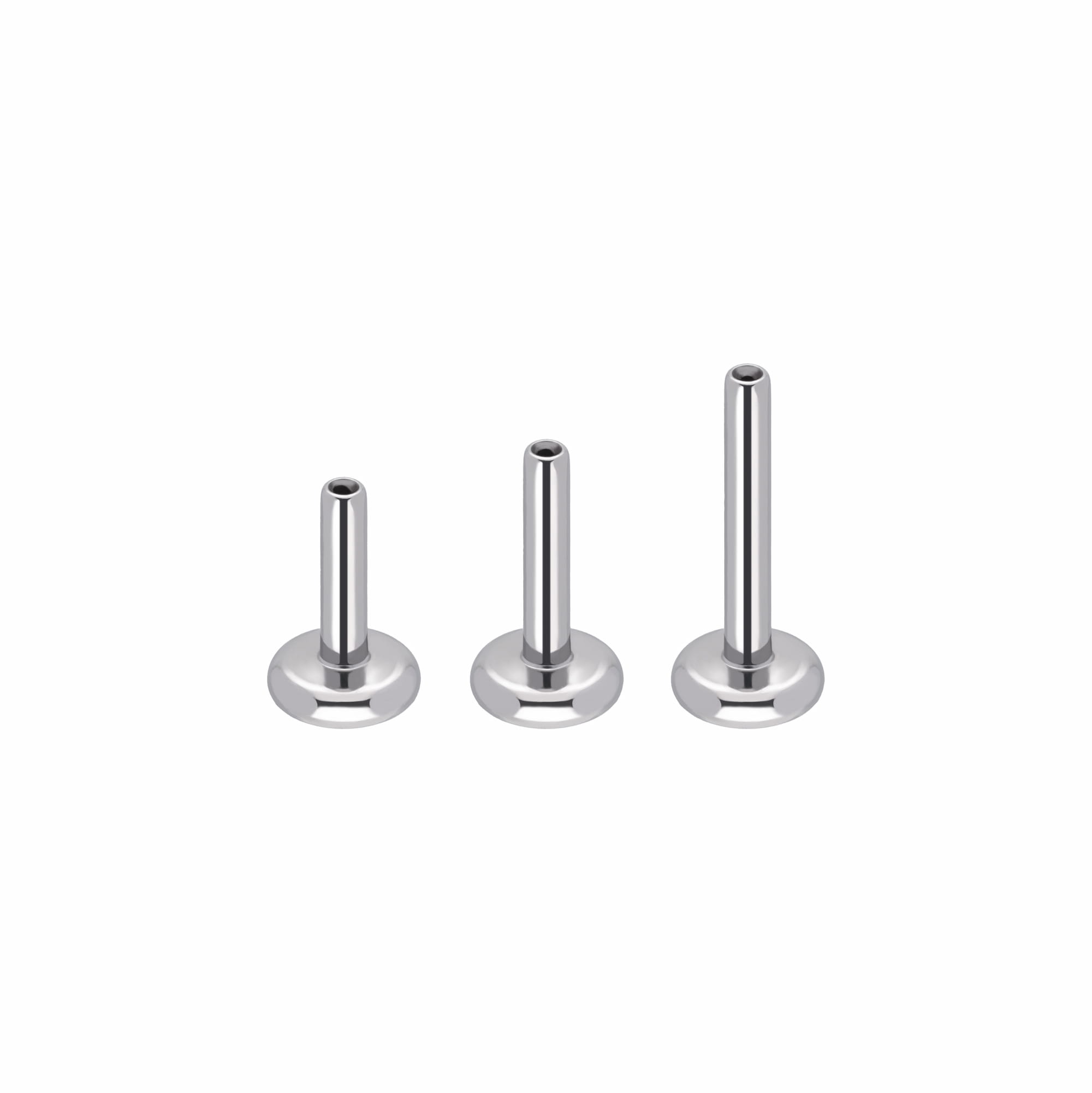 Labret 2.0 Push Pin (Post Only) implant grade titanium ASTM F-136 push pin labret post