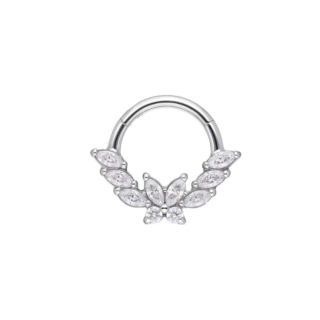 Gale - White SW implant grade titanium hinged ring